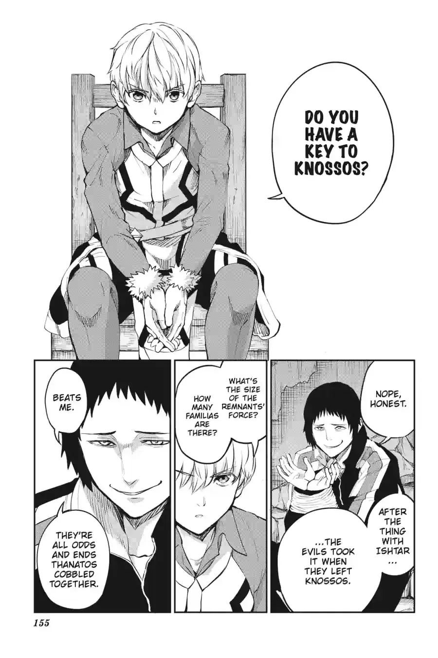 Dungeon ni Deai wo Motomeru no wa Machigatte Iru Darou ka Gaiden - Sword Oratoria Chapter 210 page 3