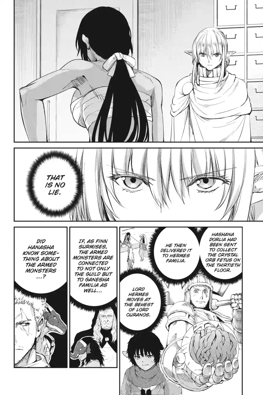 Dungeon ni Deai wo Motomeru no wa Machigatte Iru Darou ka Gaiden - Sword Oratoria Chapter 211 page 4