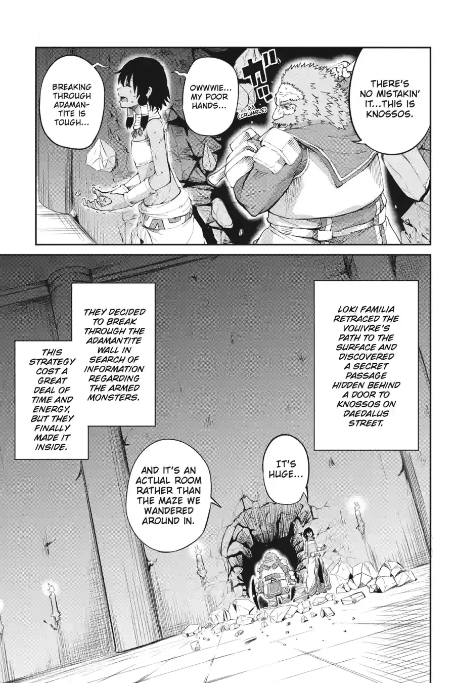 Dungeon ni Deai wo Motomeru no wa Machigatte Iru Darou ka Gaiden - Sword Oratoria Chapter 212 page 2