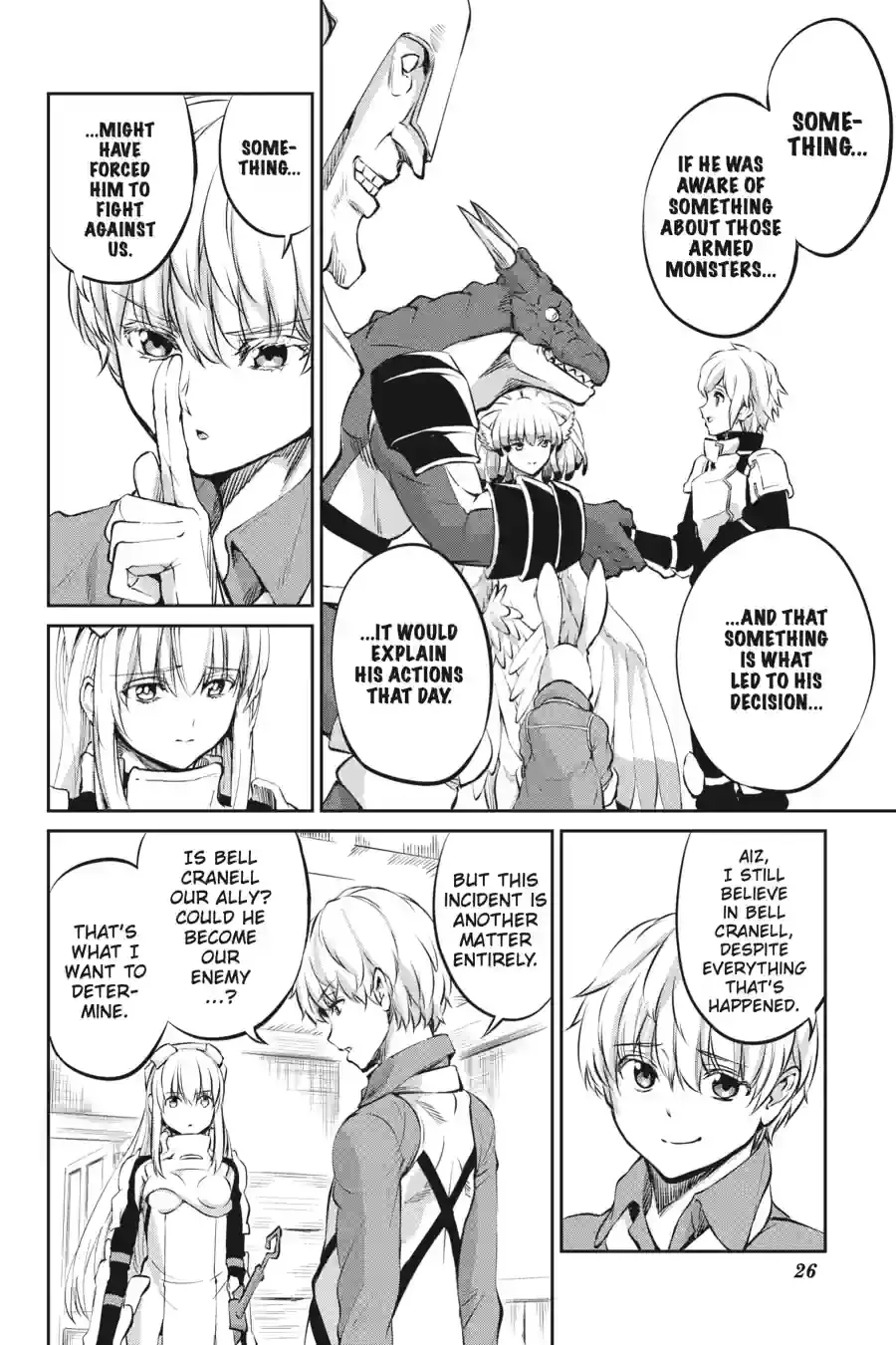 Dungeon ni Deai wo Motomeru no wa Machigatte Iru Darou ka Gaiden - Sword Oratoria Chapter 214 page 5