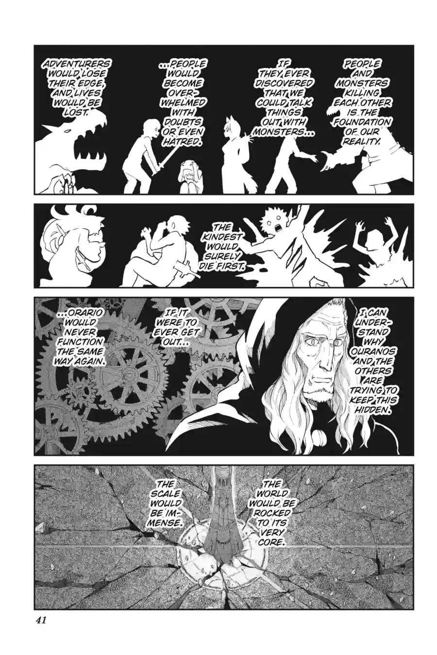 Dungeon ni Deai wo Motomeru no wa Machigatte Iru Darou ka Gaiden - Sword Oratoria Chapter 215 page 4