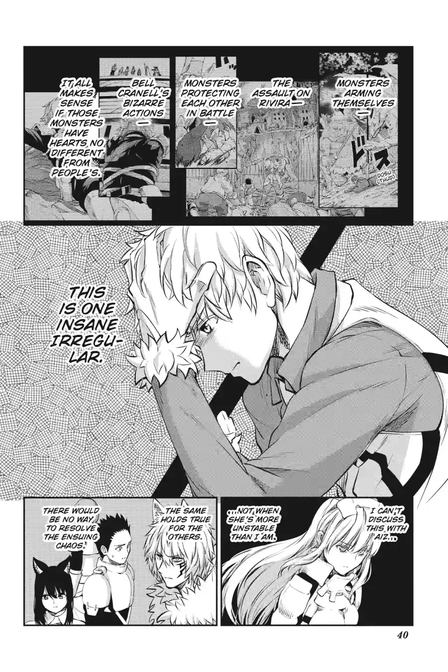 Dungeon ni Deai wo Motomeru no wa Machigatte Iru Darou ka Gaiden - Sword Oratoria Chapter 215 page 3