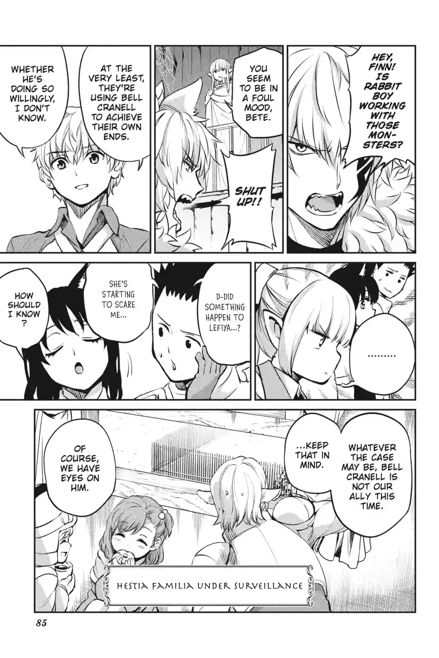 Dungeon ni Deai wo Motomeru no wa Machigatte Iru Darou ka Gaiden - Sword Oratoria Chapter 217 page 9