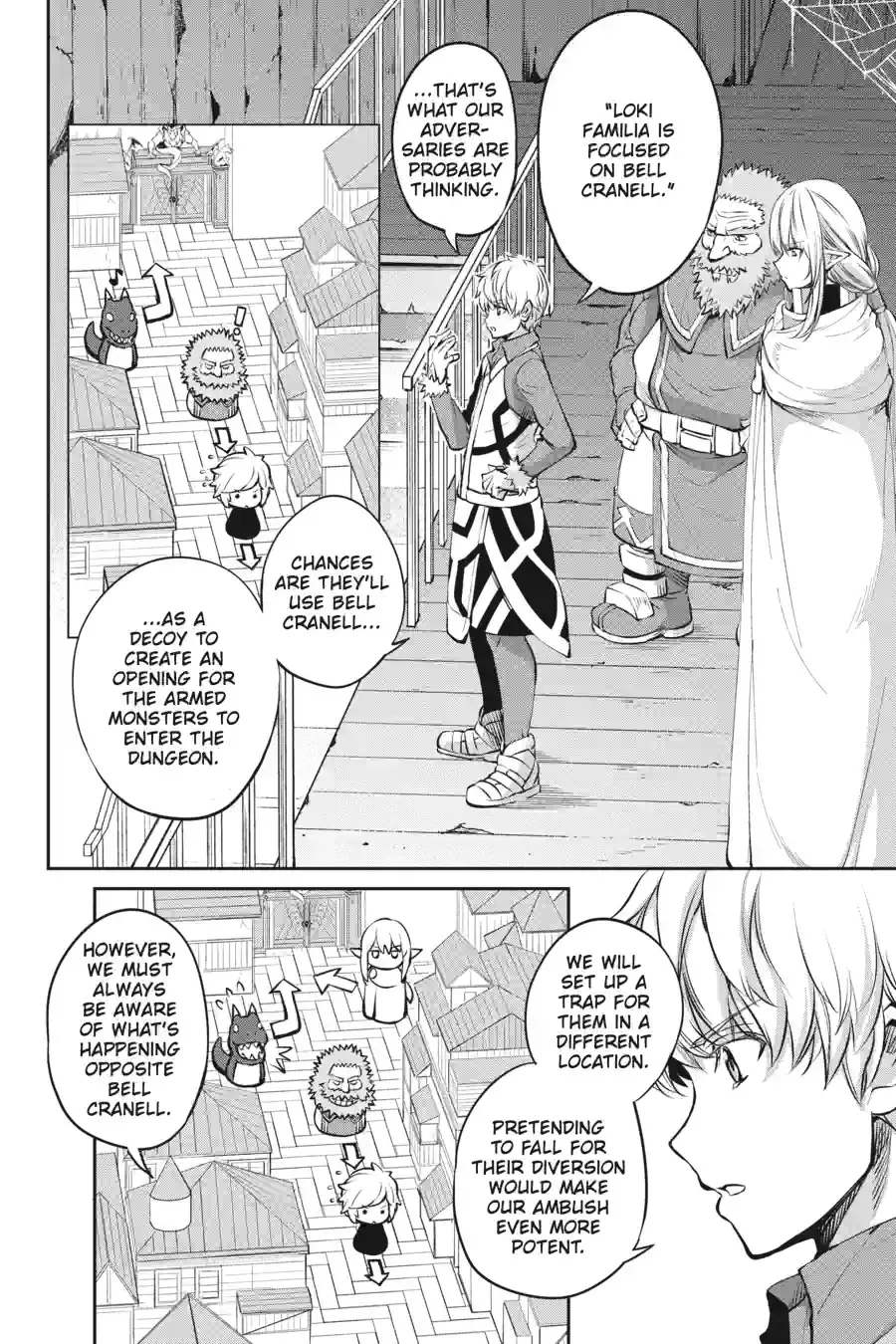 Dungeon ni Deai wo Motomeru no wa Machigatte Iru Darou ka Gaiden - Sword Oratoria Chapter 217 page 8