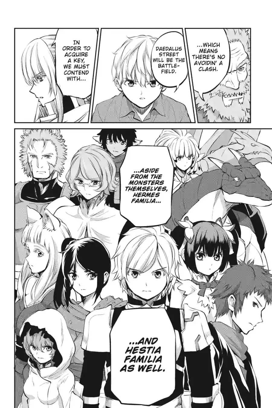 Dungeon ni Deai wo Motomeru no wa Machigatte Iru Darou ka Gaiden - Sword Oratoria Chapter 217 page 2