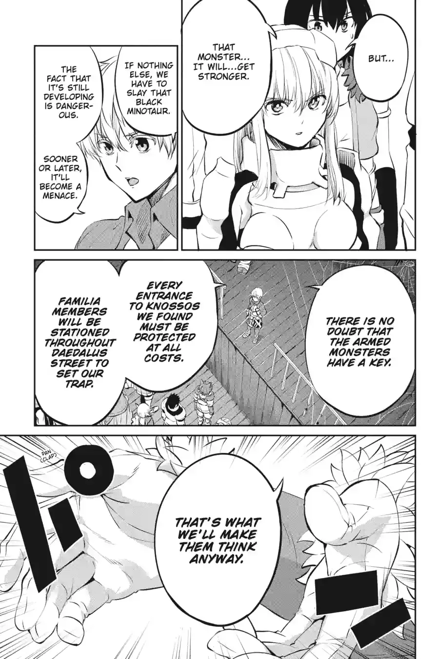 Dungeon ni Deai wo Motomeru no wa Machigatte Iru Darou ka Gaiden - Sword Oratoria Chapter 217 page 13