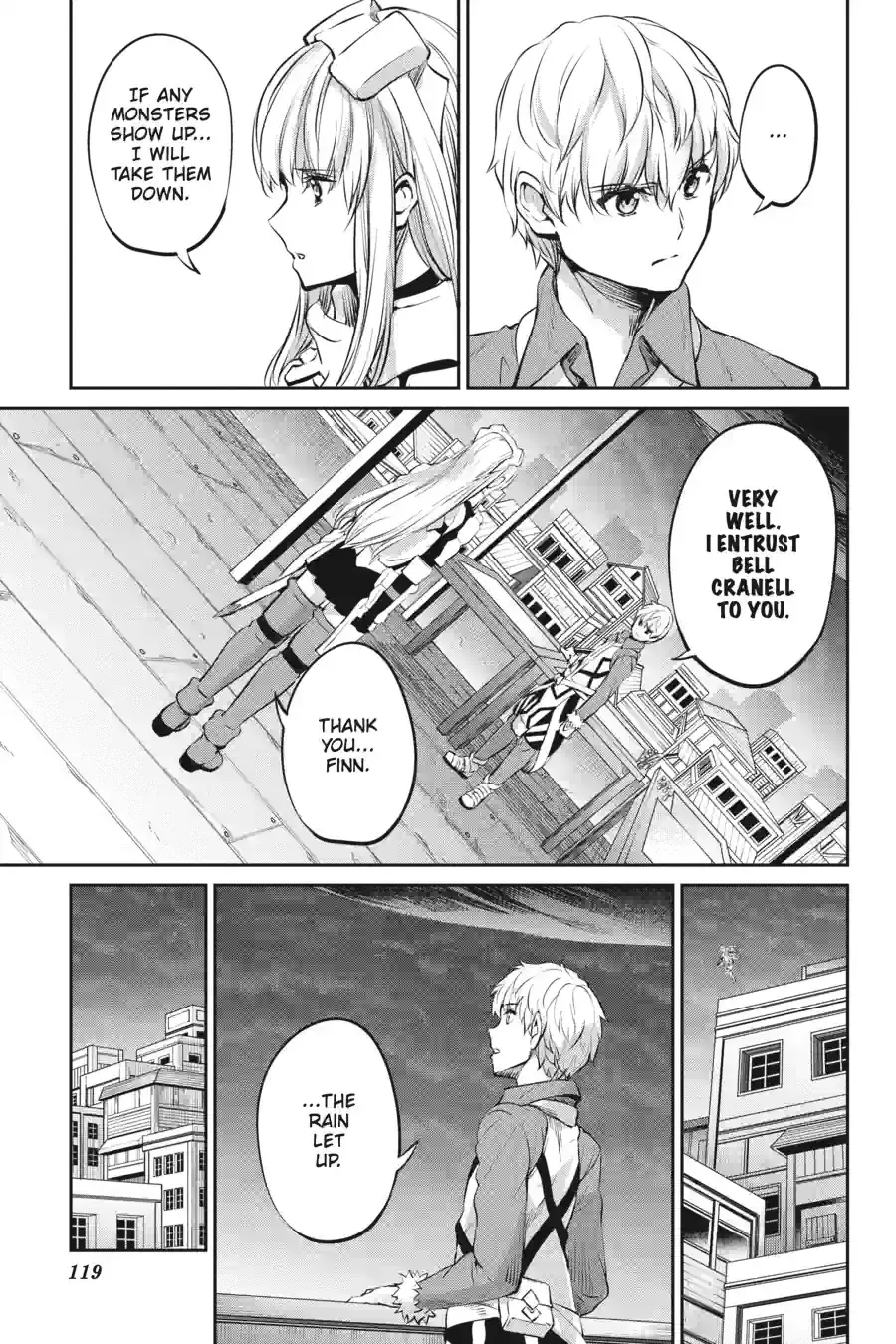 Dungeon ni Deai wo Motomeru no wa Machigatte Iru Darou ka Gaiden - Sword Oratoria Chapter 219 page 13