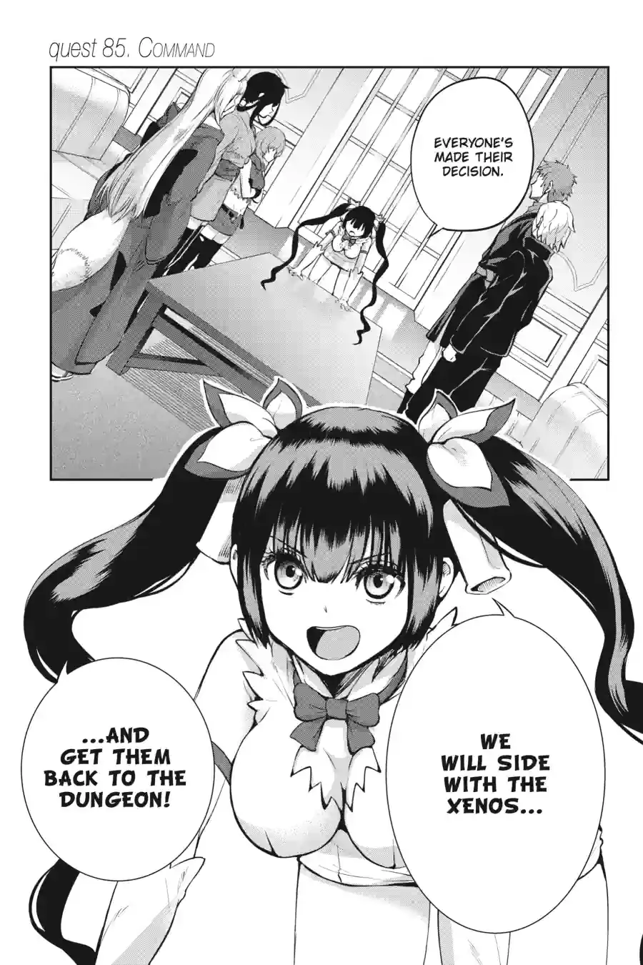 Dungeon ni Deai wo Motomeru no wa Machigatte Iru Darou ka Gaiden - Sword Oratoria Chapter 219 page 1