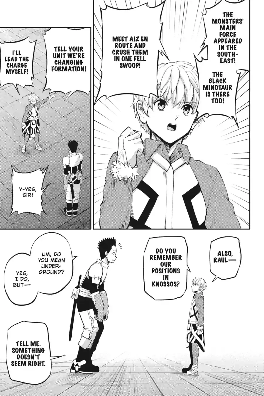 Dungeon ni Deai wo Motomeru no wa Machigatte Iru Darou ka Gaiden - Sword Oratoria Chapter 221 page 10