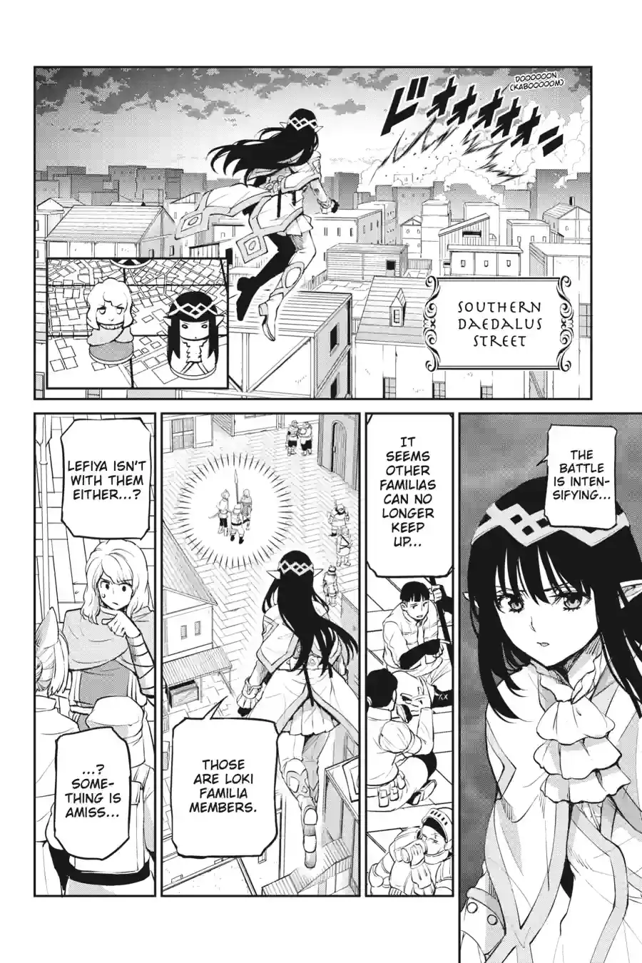 Dungeon ni Deai wo Motomeru no wa Machigatte Iru Darou ka Gaiden - Sword Oratoria Chapter 227 page 11