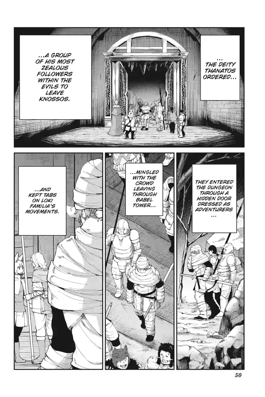 Dungeon ni Deai wo Motomeru no wa Machigatte Iru Darou ka Gaiden - Sword Oratoria Chapter 228 page 2