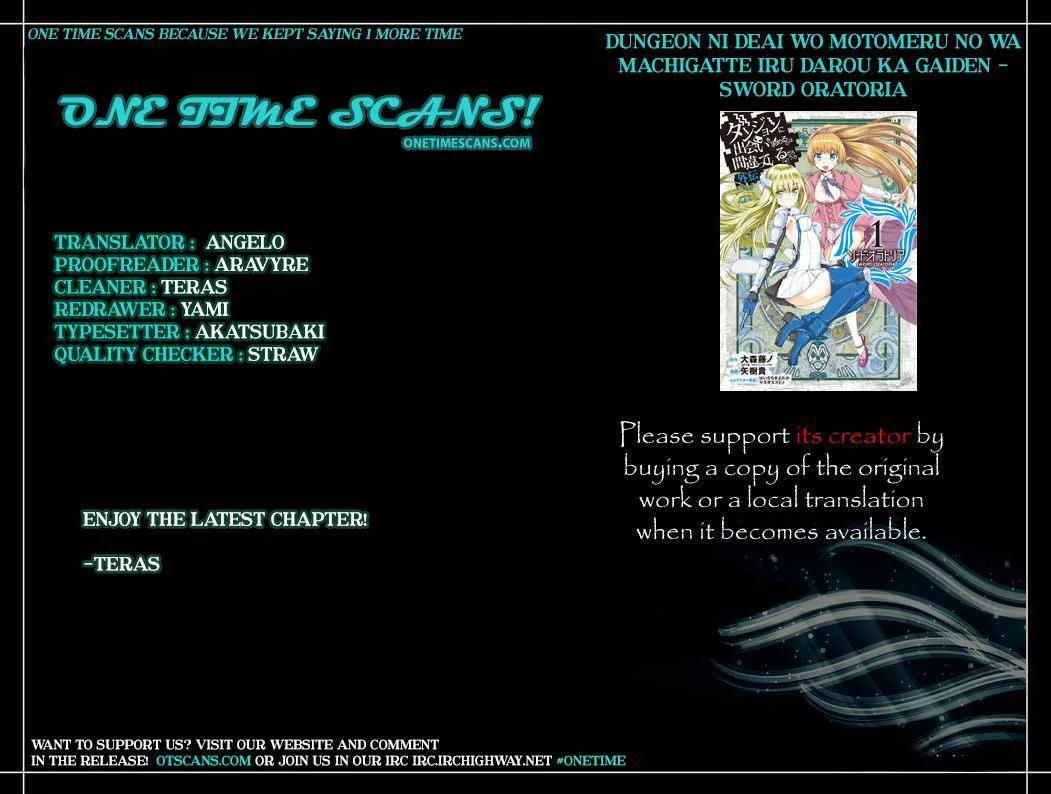 Dungeon ni Deai wo Motomeru no wa Machigatte Iru Darou ka Gaiden - Sword Oratoria Chapter 24 page 1