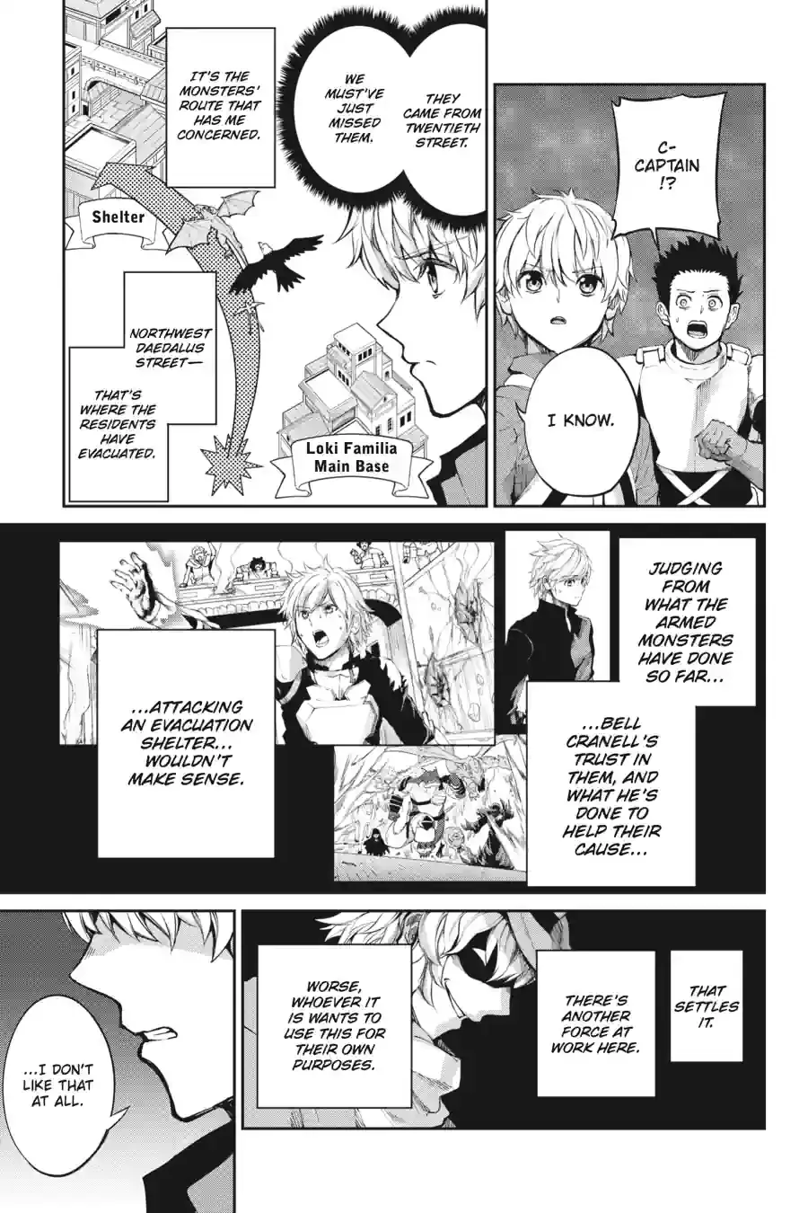 Dungeon ni Deai wo Motomeru no wa Machigatte Iru Darou ka Gaiden - Sword Oratoria Chapter 241 page 2