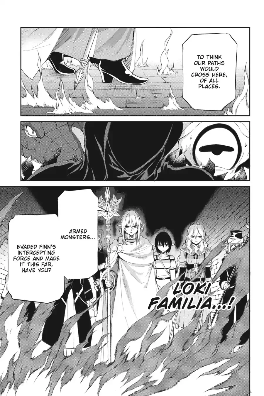 Dungeon ni Deai wo Motomeru no wa Machigatte Iru Darou ka Gaiden - Sword Oratoria Chapter 242 page 8