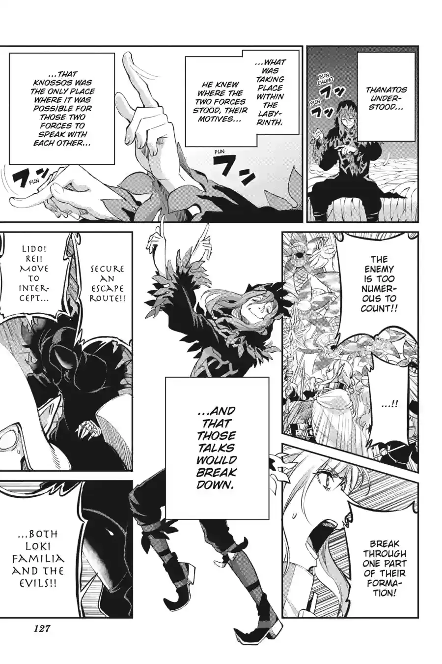 Dungeon ni Deai wo Motomeru no wa Machigatte Iru Darou ka Gaiden - Sword Oratoria Chapter 244 page 7