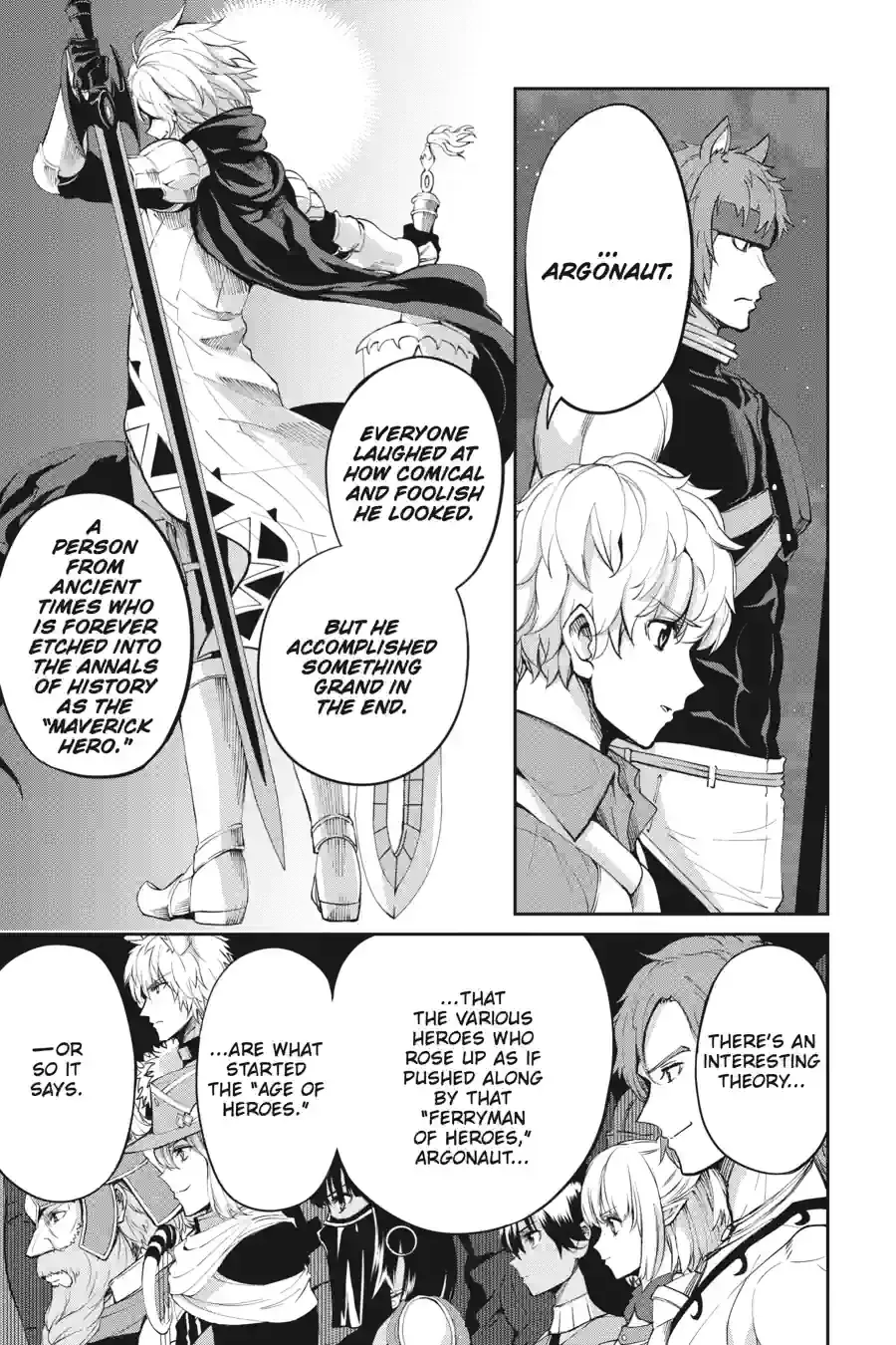 Dungeon ni Deai wo Motomeru no wa Machigatte Iru Darou ka Gaiden - Sword Oratoria Chapter 249 page 3