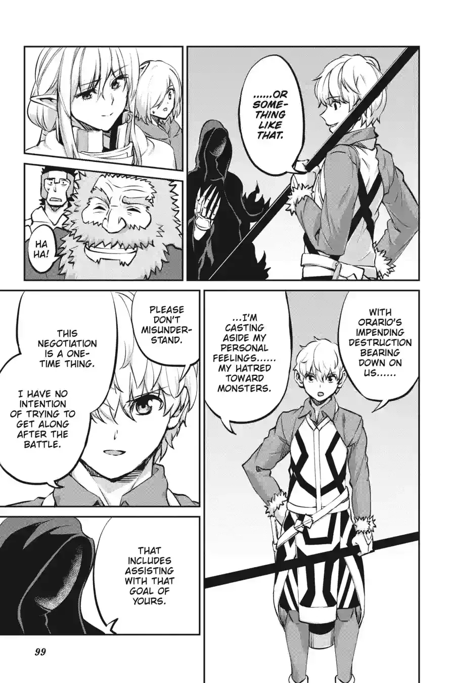 Dungeon ni Deai wo Motomeru no wa Machigatte Iru Darou ka Gaiden - Sword Oratoria Chapter 255 page 7