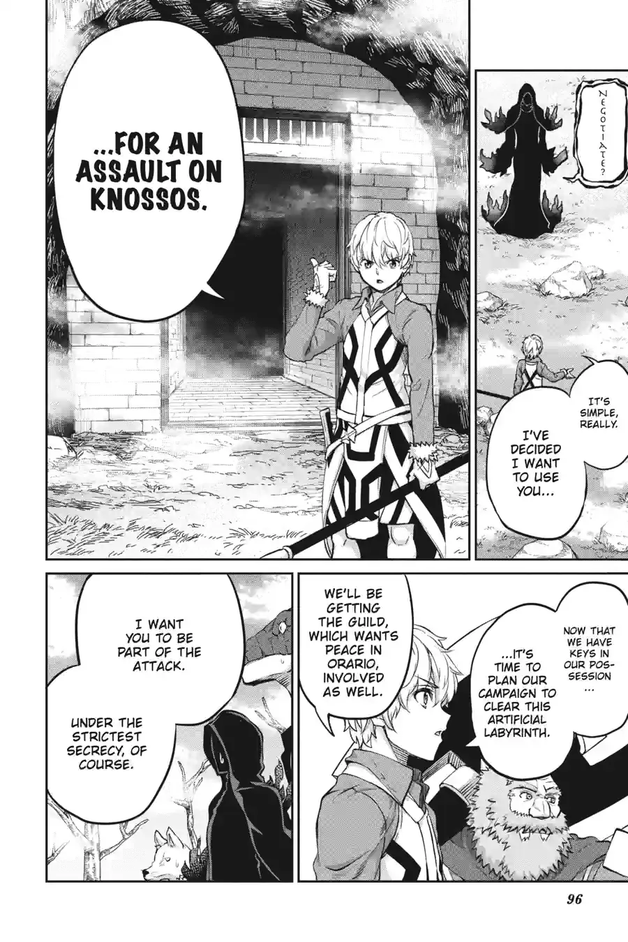 Dungeon ni Deai wo Motomeru no wa Machigatte Iru Darou ka Gaiden - Sword Oratoria Chapter 255 page 4