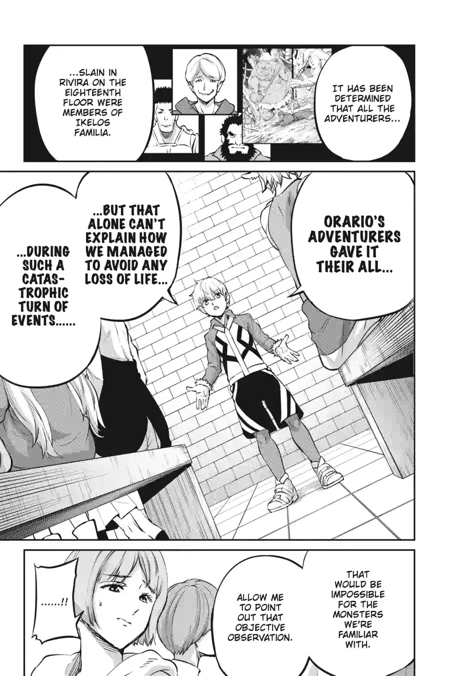 Dungeon ni Deai wo Motomeru no wa Machigatte Iru Darou ka Gaiden - Sword Oratoria Chapter 256 page 9