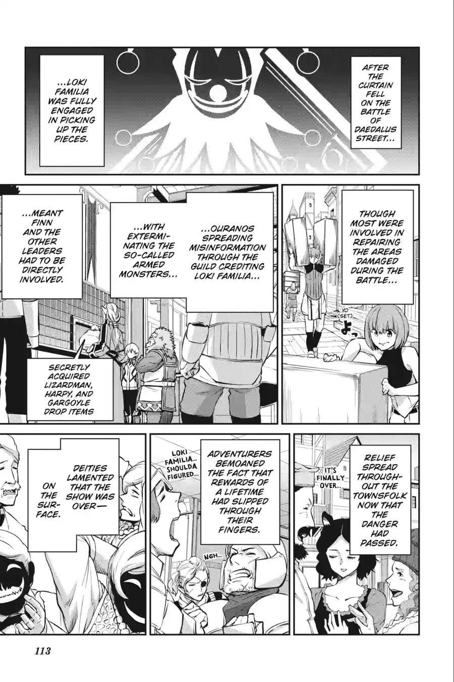 Dungeon ni Deai wo Motomeru no wa Machigatte Iru Darou ka Gaiden - Sword Oratoria Chapter 256 page 3