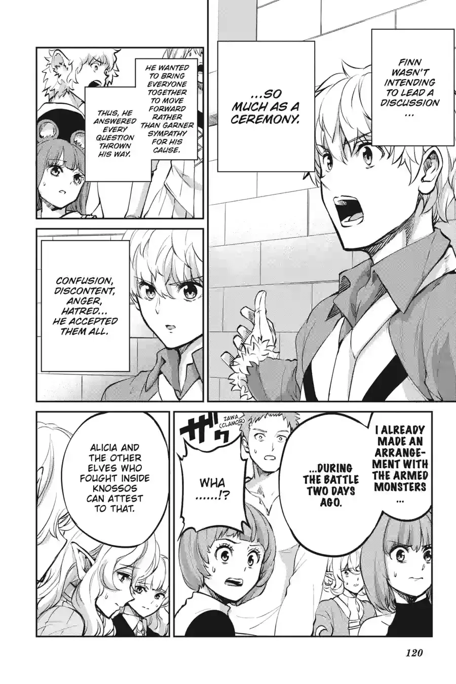 Dungeon ni Deai wo Motomeru no wa Machigatte Iru Darou ka Gaiden - Sword Oratoria Chapter 256 page 10