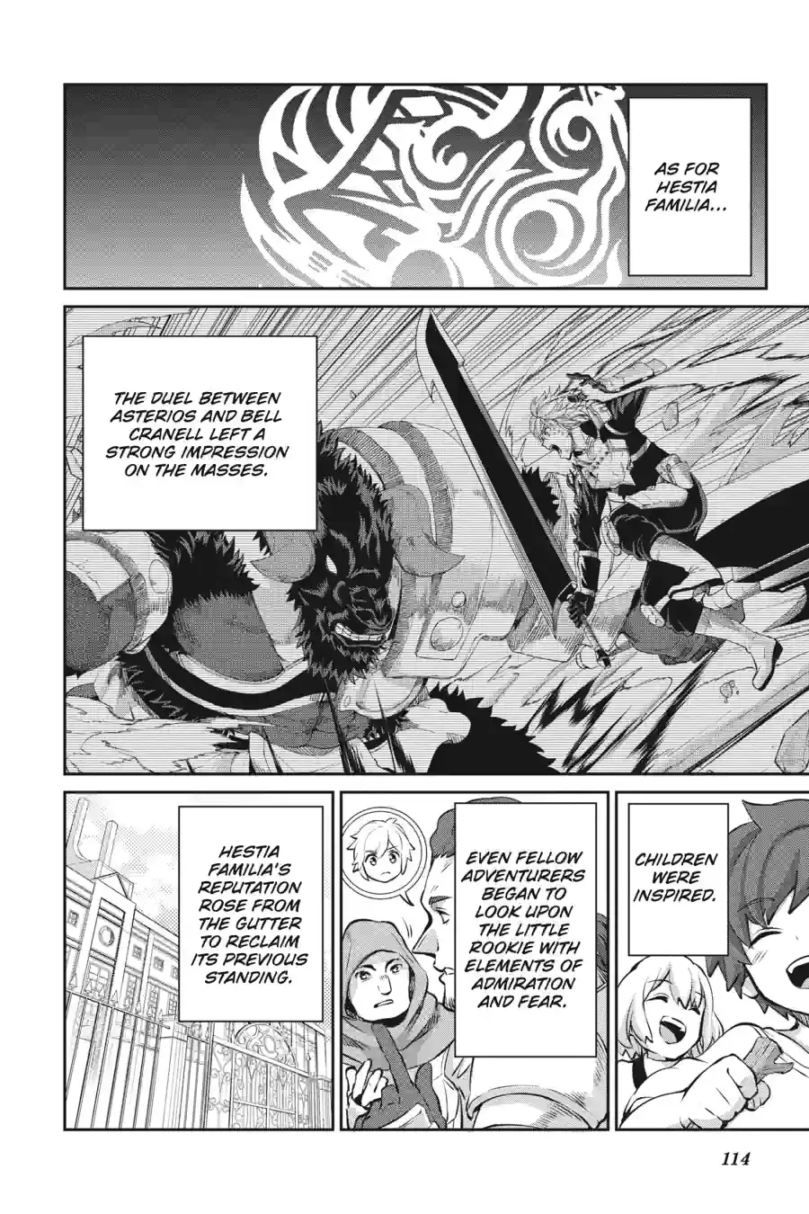 Dungeon ni Deai wo Motomeru no wa Machigatte Iru Darou ka Gaiden - Sword Oratoria Chapter 256 page 4