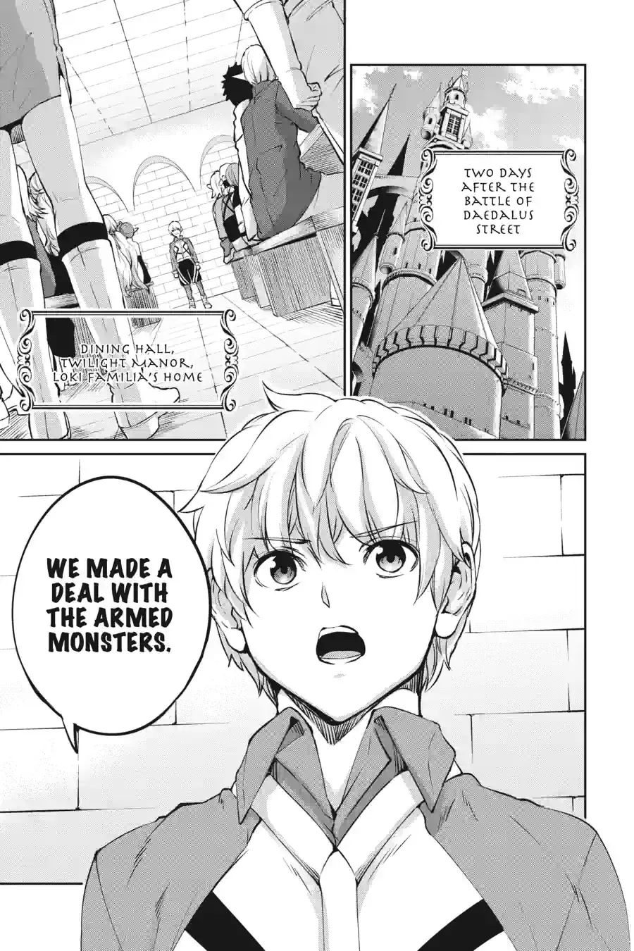 Dungeon ni Deai wo Motomeru no wa Machigatte Iru Darou ka Gaiden - Sword Oratoria Chapter 256 page 5