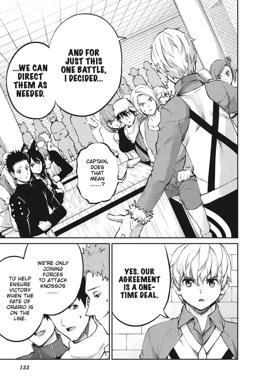 Dungeon ni Deai wo Motomeru no wa Machigatte Iru Darou ka Gaiden - Sword Oratoria Chapter 257 page 4