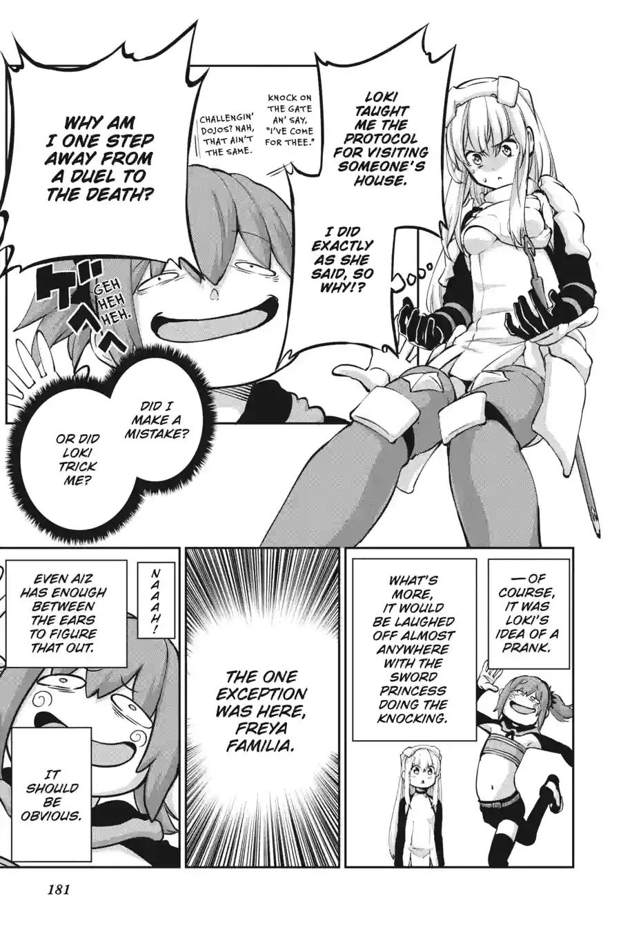 Dungeon ni Deai wo Motomeru no wa Machigatte Iru Darou ka Gaiden - Sword Oratoria Chapter 260 page 4