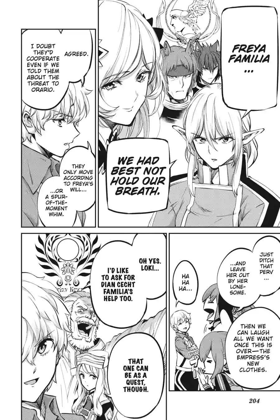 Dungeon ni Deai wo Motomeru no wa Machigatte Iru Darou ka Gaiden - Sword Oratoria Chapter 261 page 10