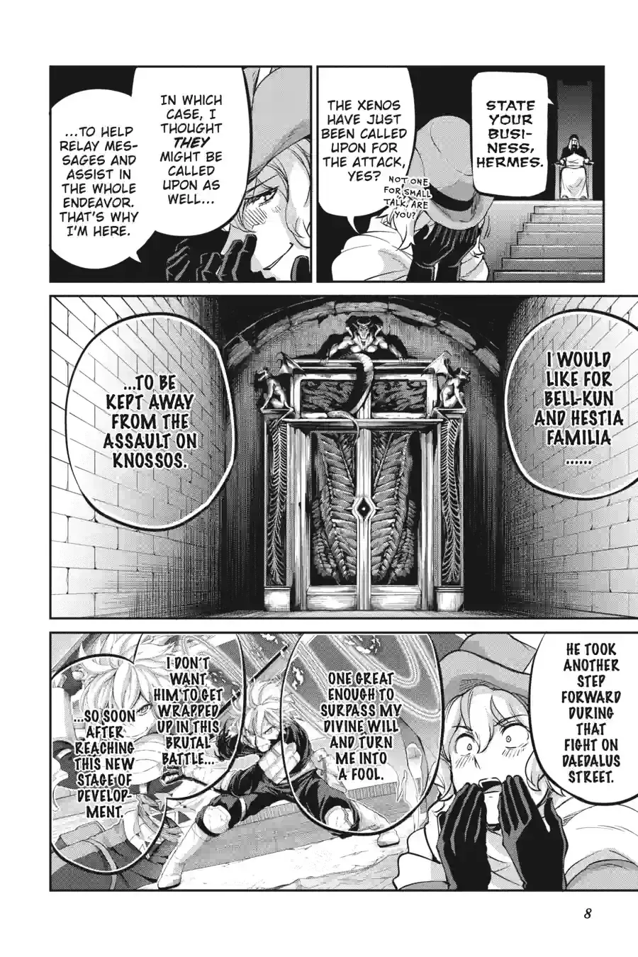 Dungeon ni Deai wo Motomeru no wa Machigatte Iru Darou ka Gaiden - Sword Oratoria Chapter 262 page 6