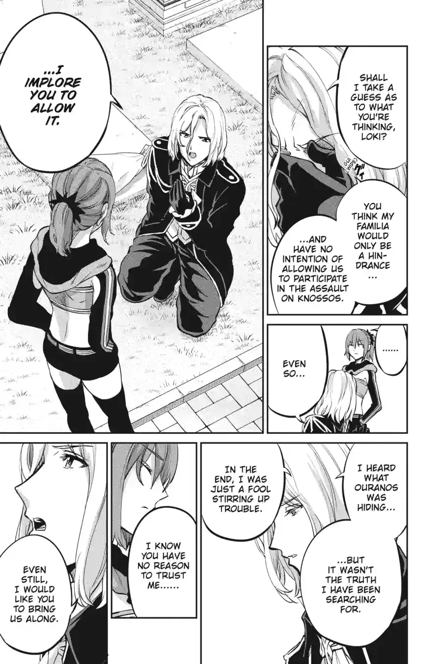 Dungeon ni Deai wo Motomeru no wa Machigatte Iru Darou ka Gaiden - Sword Oratoria Chapter 262 page 17