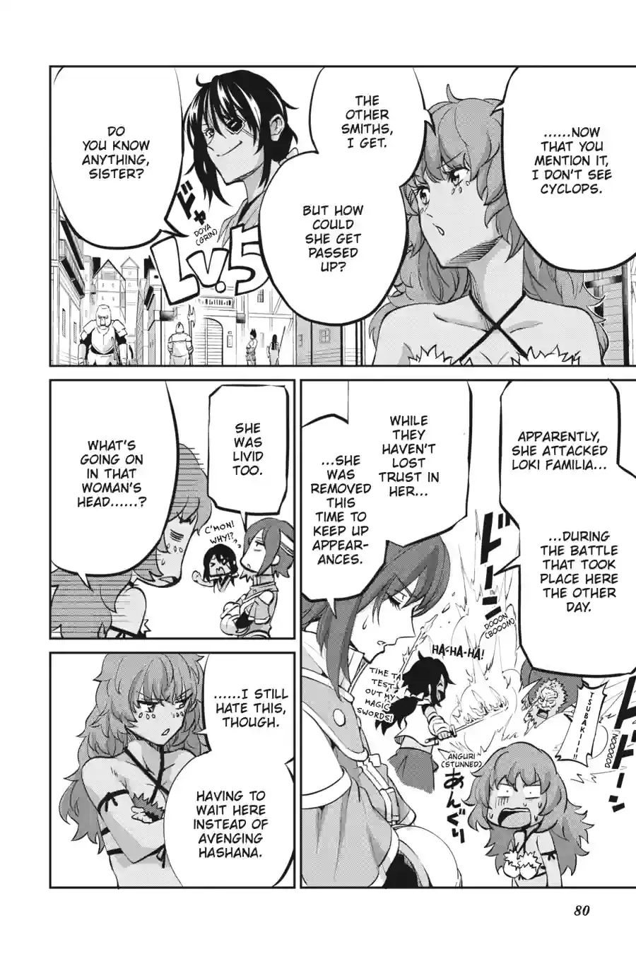 Dungeon ni Deai wo Motomeru no wa Machigatte Iru Darou ka Gaiden - Sword Oratoria Chapter 266 page 5