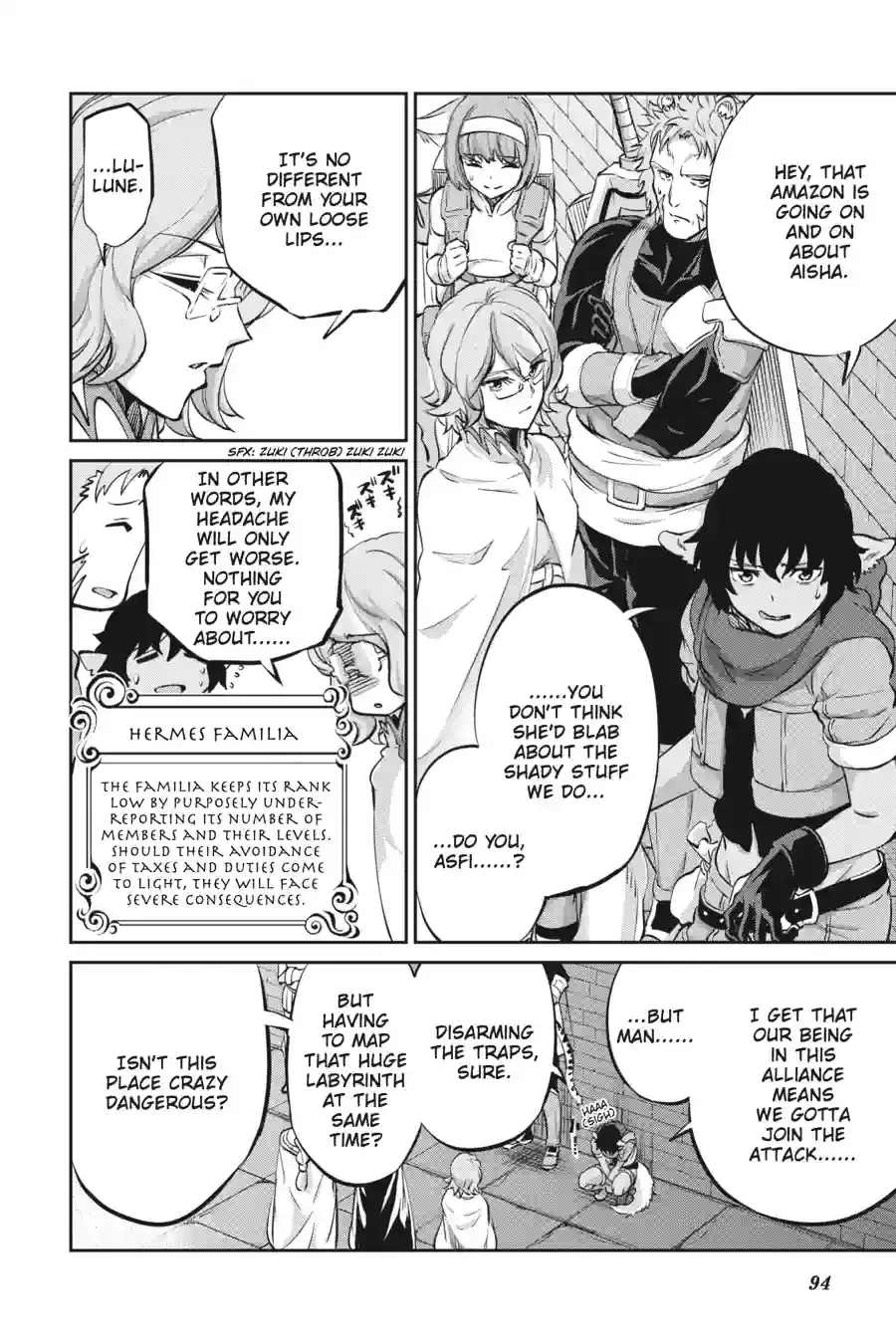 Dungeon ni Deai wo Motomeru no wa Machigatte Iru Darou ka Gaiden - Sword Oratoria Chapter 267 page 1