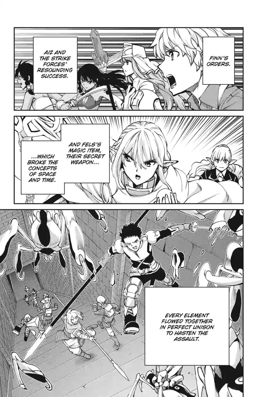 Dungeon ni Deai wo Motomeru no wa Machigatte Iru Darou ka Gaiden - Sword Oratoria Chapter 273 page 2