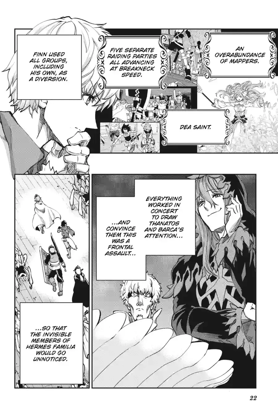 Dungeon ni Deai wo Motomeru no wa Machigatte Iru Darou ka Gaiden - Sword Oratoria Chapter 275 page 4