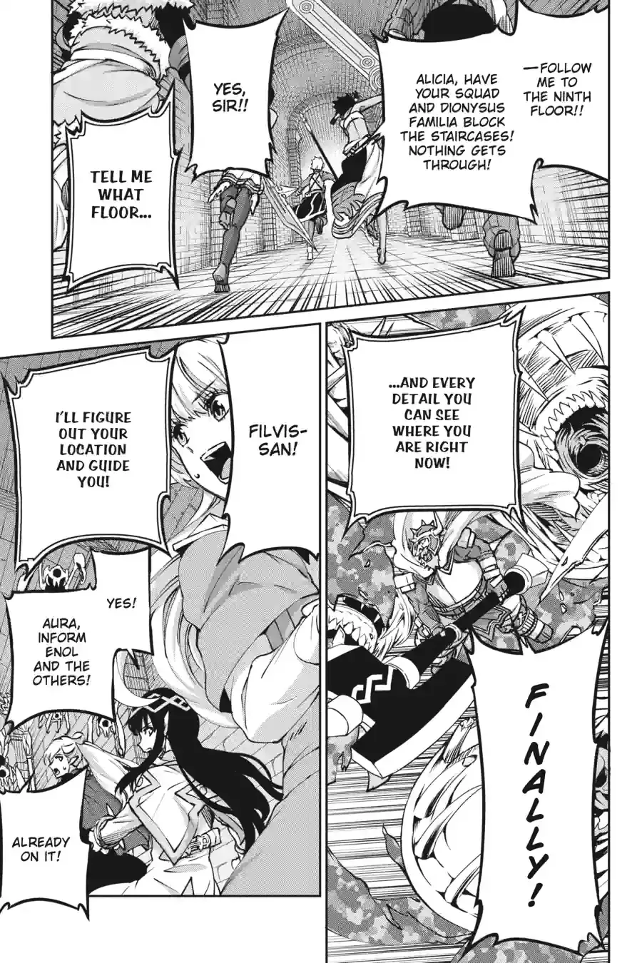 Dungeon ni Deai wo Motomeru no wa Machigatte Iru Darou ka Gaiden - Sword Oratoria Chapter 276 page 2