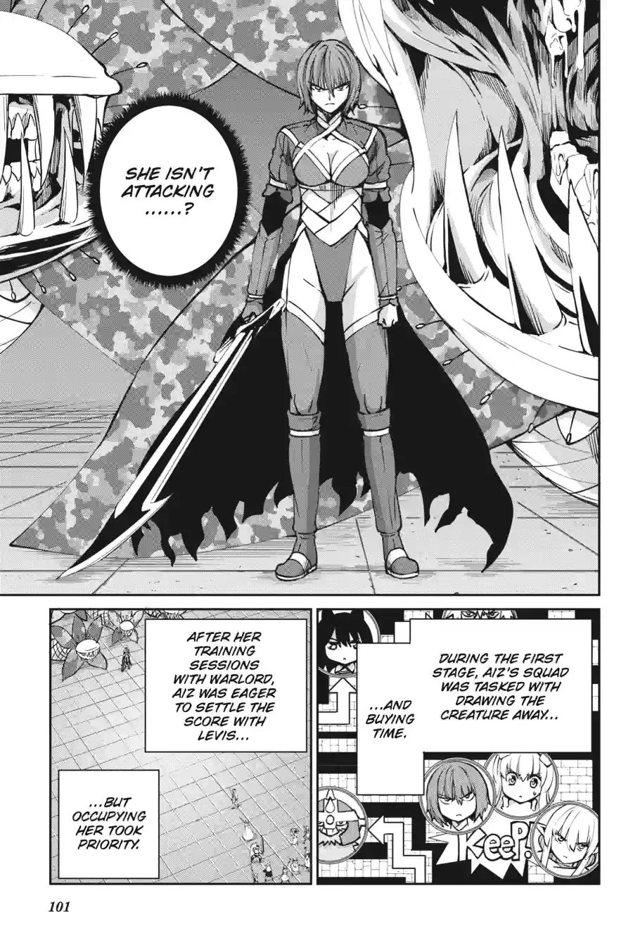 Dungeon ni Deai wo Motomeru no wa Machigatte Iru Darou ka Gaiden - Sword Oratoria Chapter 280 page 3