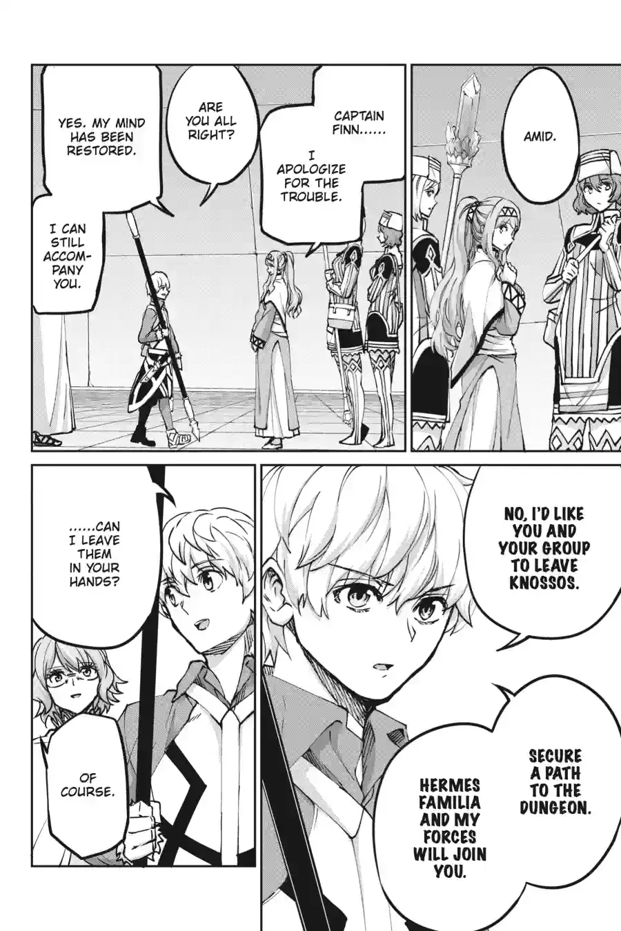 Dungeon ni Deai wo Motomeru no wa Machigatte Iru Darou ka Gaiden - Sword Oratoria Chapter 284 page 3