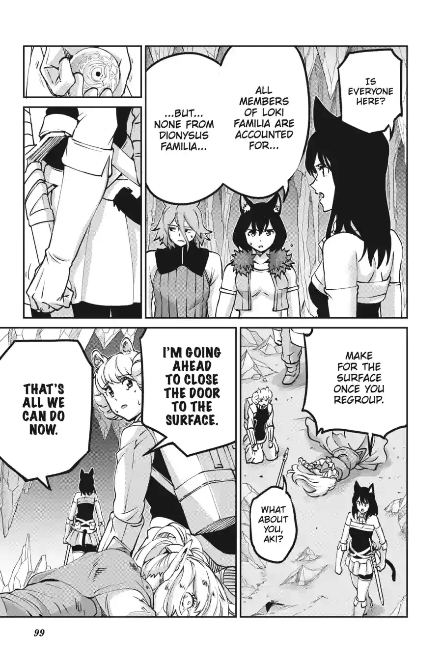 Dungeon ni Deai wo Motomeru no wa Machigatte Iru Darou ka Gaiden - Sword Oratoria Chapter 291 page 9