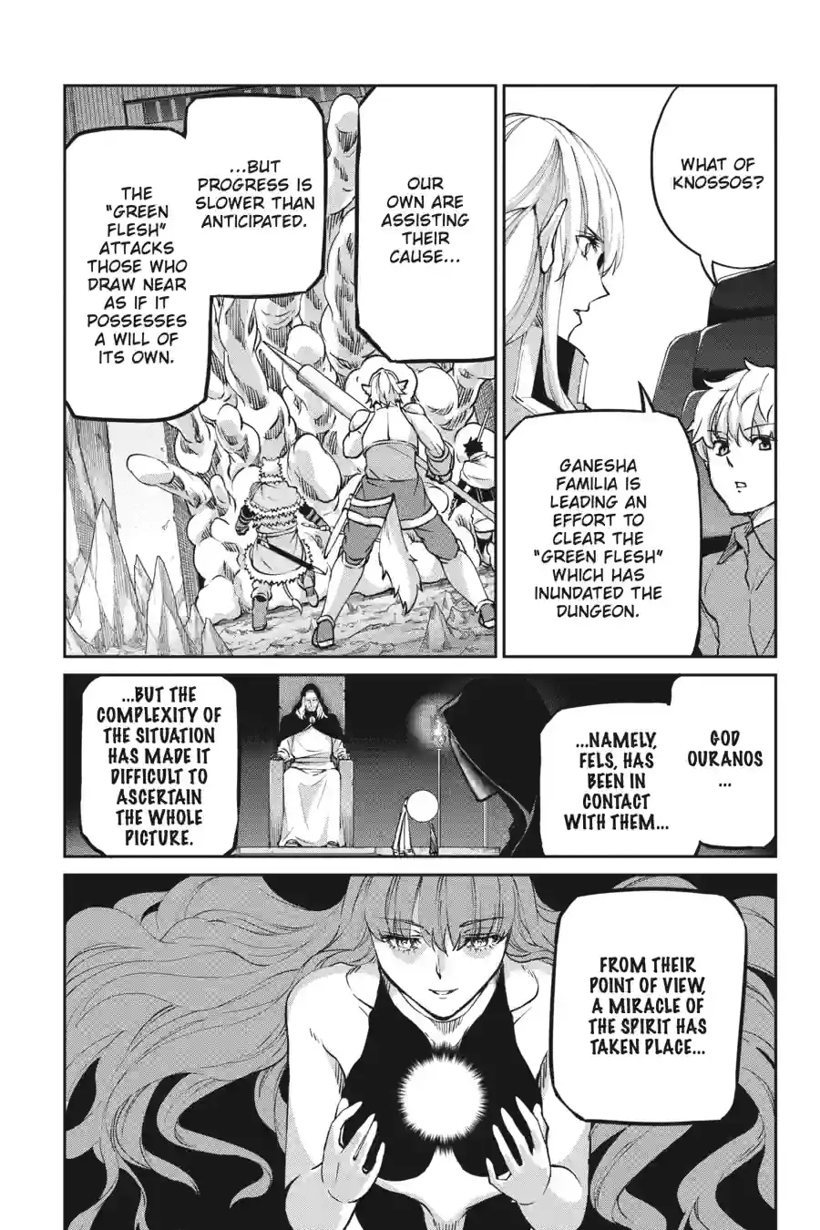 Dungeon ni Deai wo Motomeru no wa Machigatte Iru Darou ka Gaiden - Sword Oratoria Chapter 300 page 13