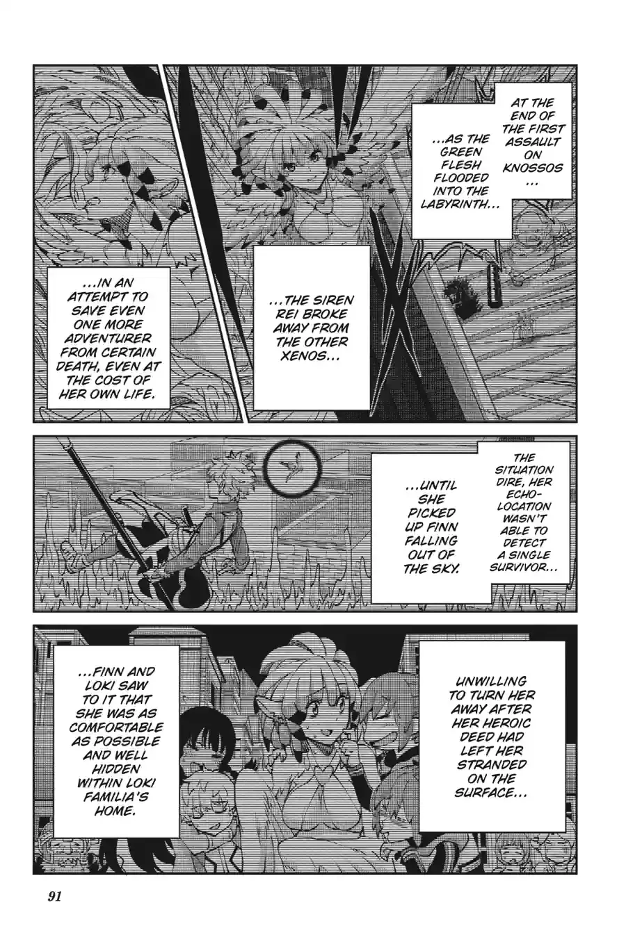 Dungeon ni Deai wo Motomeru no wa Machigatte Iru Darou ka Gaiden - Sword Oratoria Chapter 304 page 3