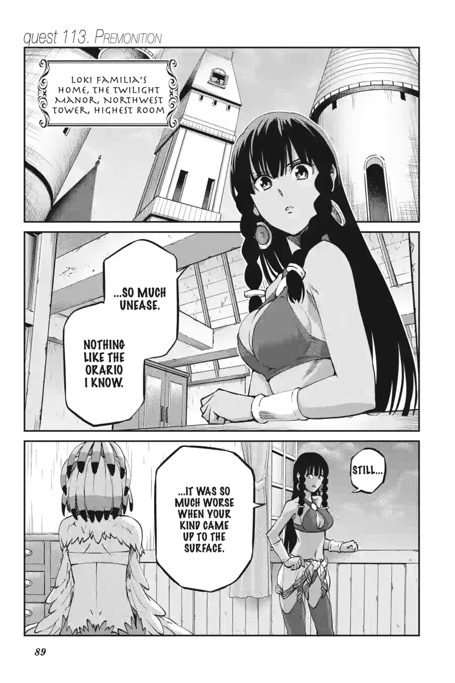 Dungeon ni Deai wo Motomeru no wa Machigatte Iru Darou ka Gaiden - Sword Oratoria Chapter 304 page 1