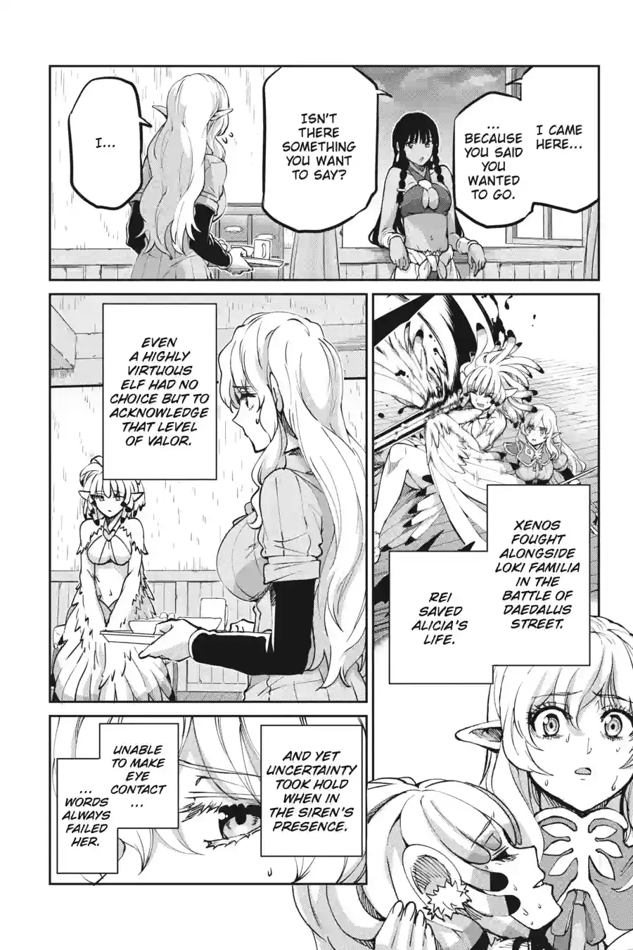 Dungeon ni Deai wo Motomeru no wa Machigatte Iru Darou ka Gaiden - Sword Oratoria Chapter 304 page 6