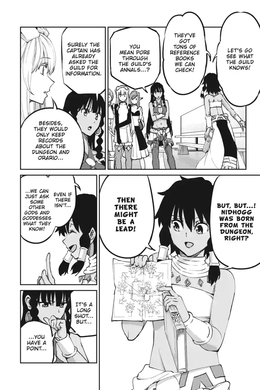 Dungeon ni Deai wo Motomeru no wa Machigatte Iru Darou ka Gaiden - Sword Oratoria Chapter 306 page 9