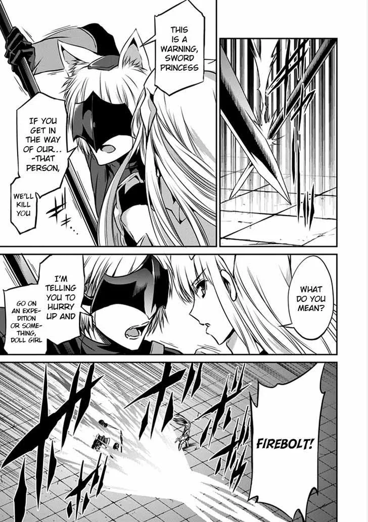 Dungeon ni Deai wo Motomeru no wa Machigatte Iru Darou ka Gaiden - Sword Oratoria Chapter 32 page 35
