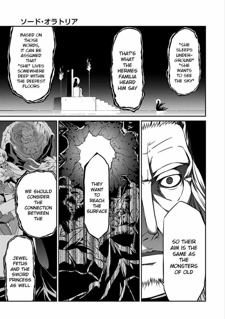 Dungeon ni Deai wo Motomeru no wa Machigatte Iru Darou ka Gaiden - Sword Oratoria Chapter 32 page 45