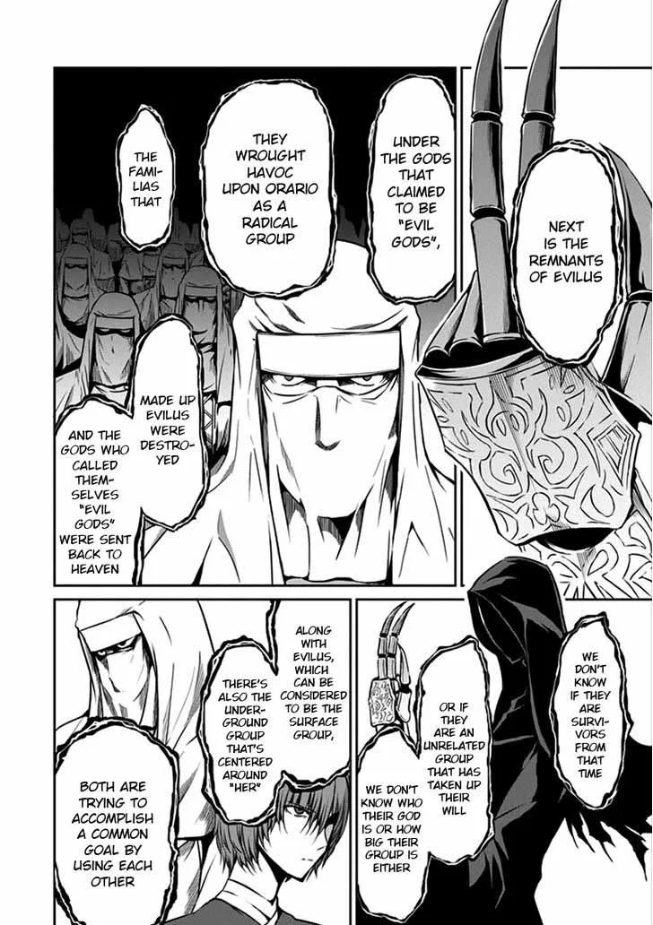 Dungeon ni Deai wo Motomeru no wa Machigatte Iru Darou ka Gaiden - Sword Oratoria Chapter 32 page 46