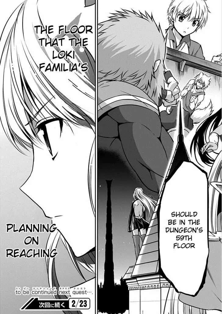 Dungeon ni Deai wo Motomeru no wa Machigatte Iru Darou ka Gaiden - Sword Oratoria Chapter 32 page 49