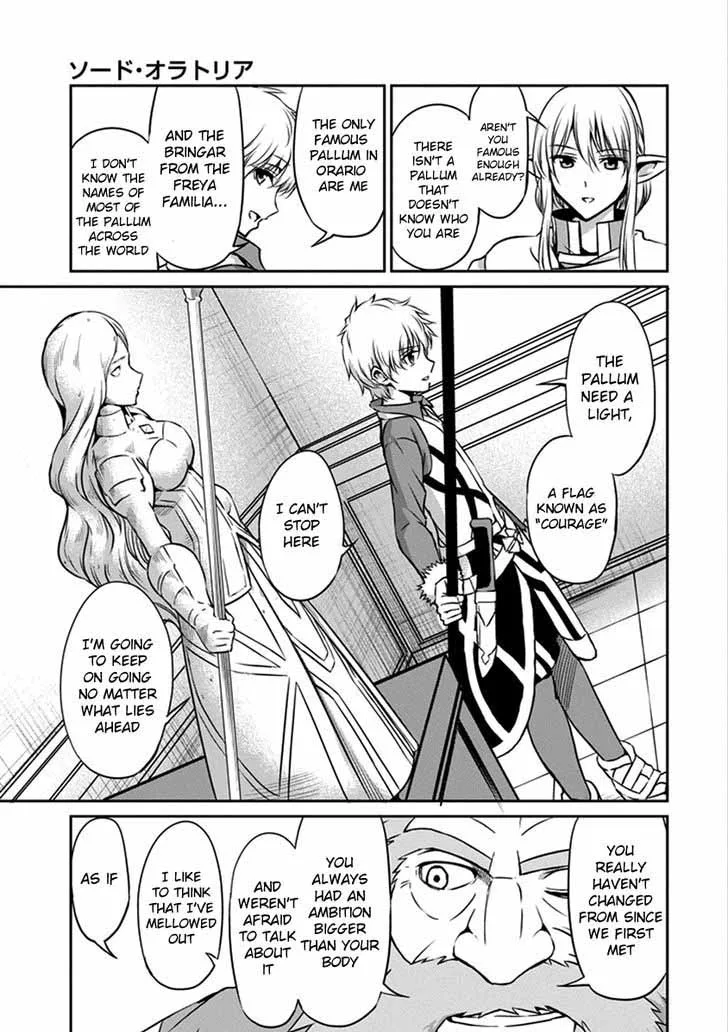 Dungeon ni Deai wo Motomeru no wa Machigatte Iru Darou ka Gaiden - Sword Oratoria Chapter 33 page 22